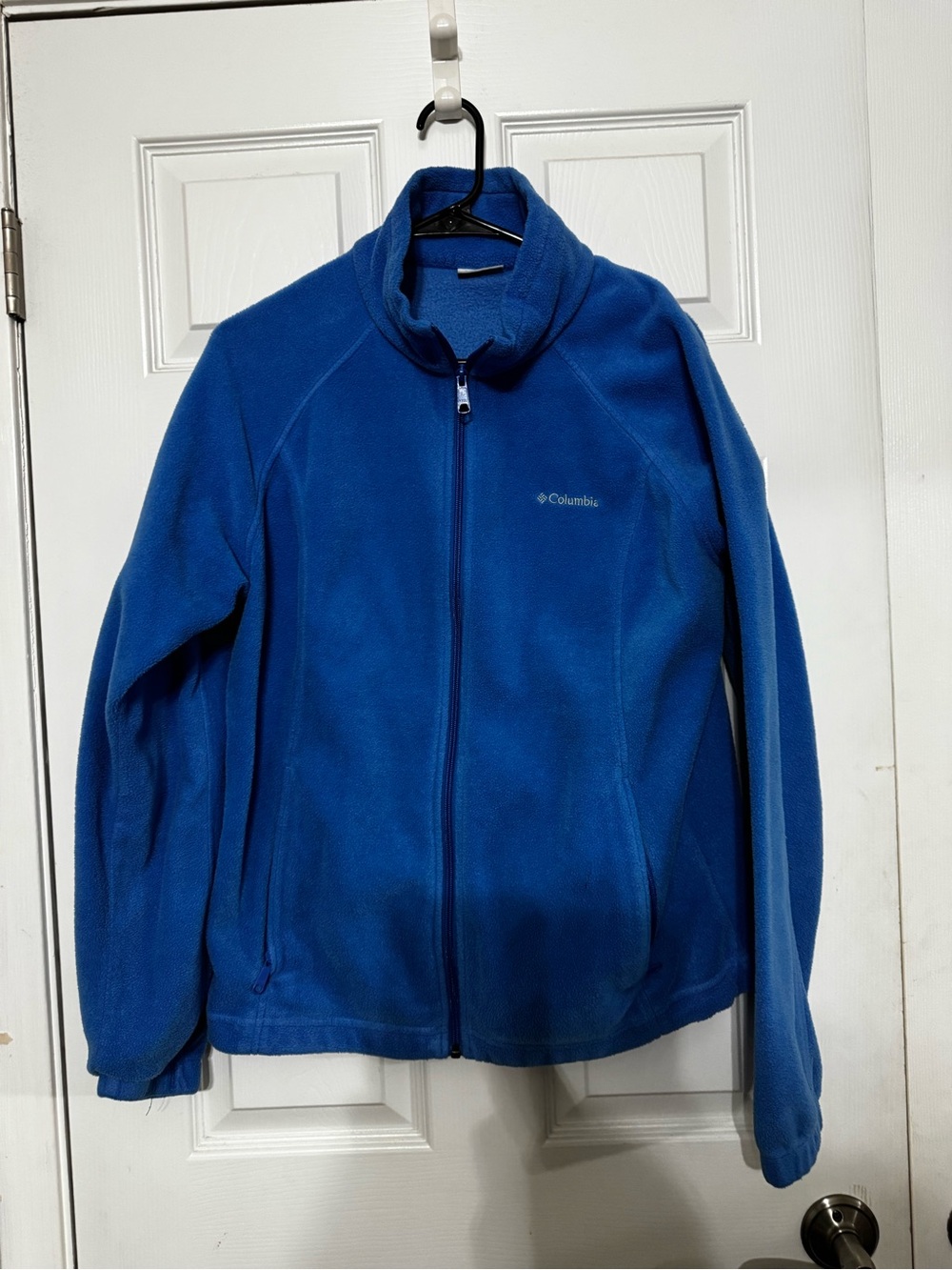 Columbia Men's Royal Blue Full-Zip Fleece Jacket
